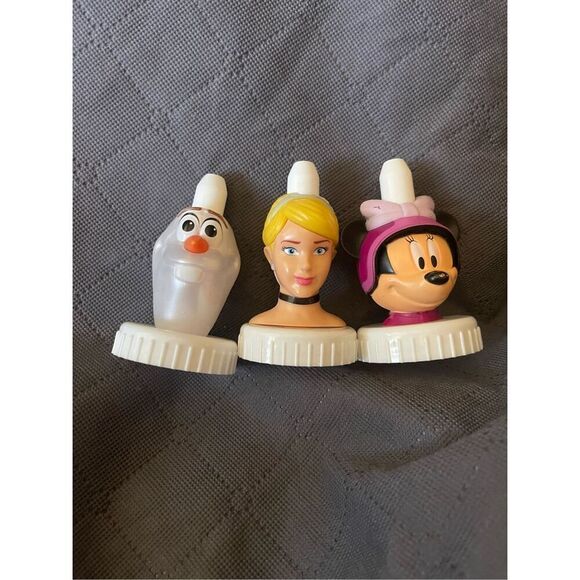 Good 2 Grow Juice Toppers Disney Cinderella Minnie & Olaf - Picture 1 of 3